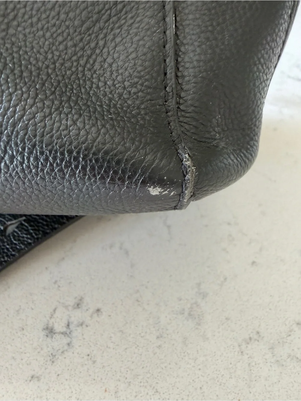 MINA BAIE Harper Backpack Leather Midi Black/Gold
